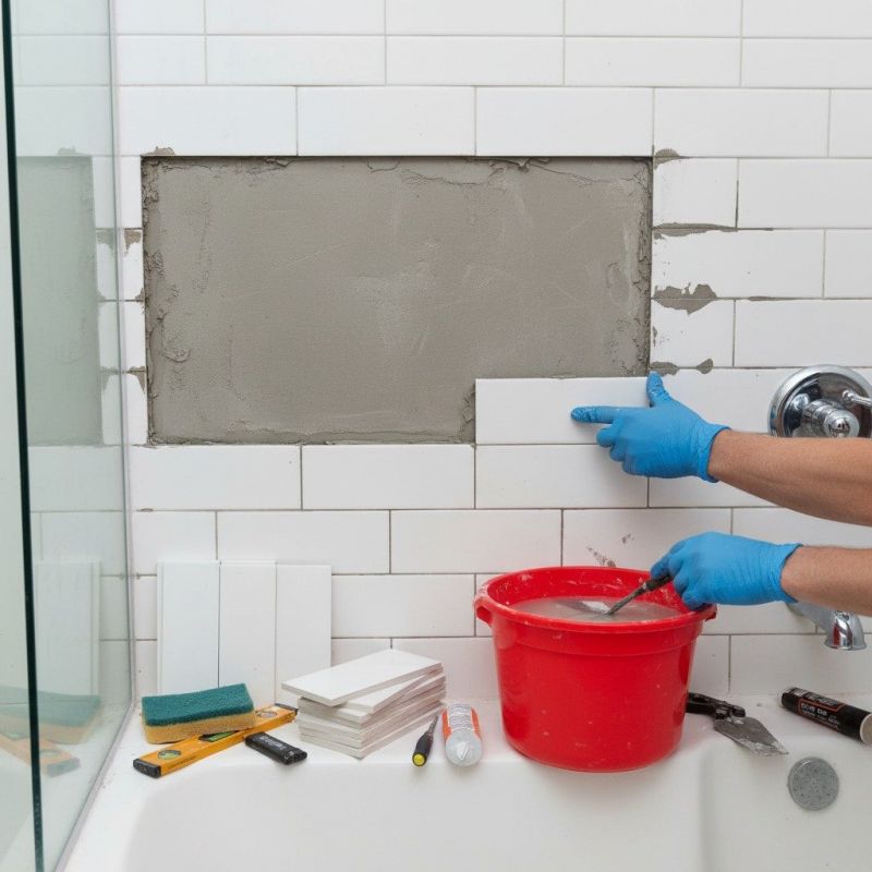 Bathroom Tile Replacement
